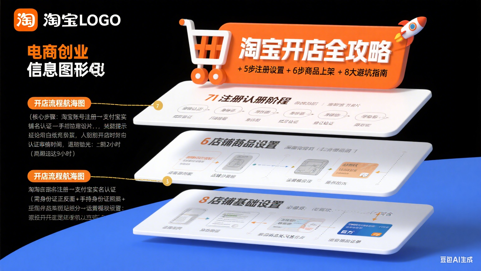 淘宝网上开店怎么弄?从注册到上架全流程 + 避坑攻略