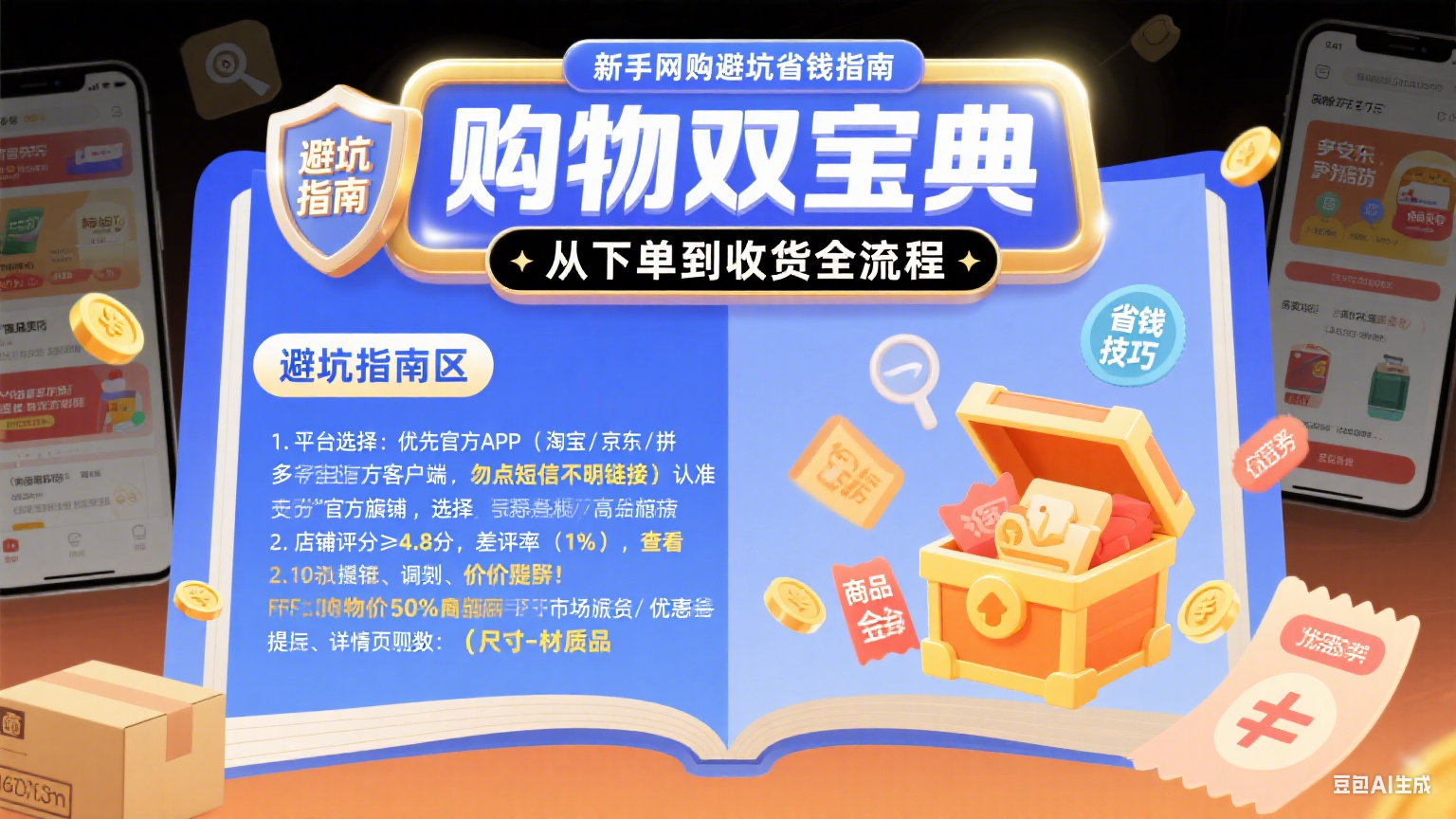 新手怎么网上购物?避坑 + 省钱的实操指南
