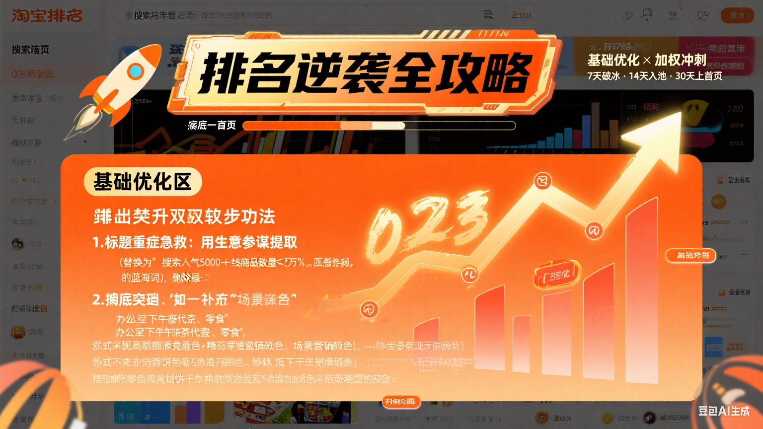 淘宝搜索优化怎么玩?免费流量提升 + 标题优化全攻略