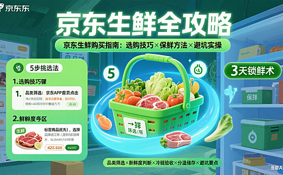 京东生鲜怎么买？选购技巧 + 保鲜方法 + 避坑实操指南