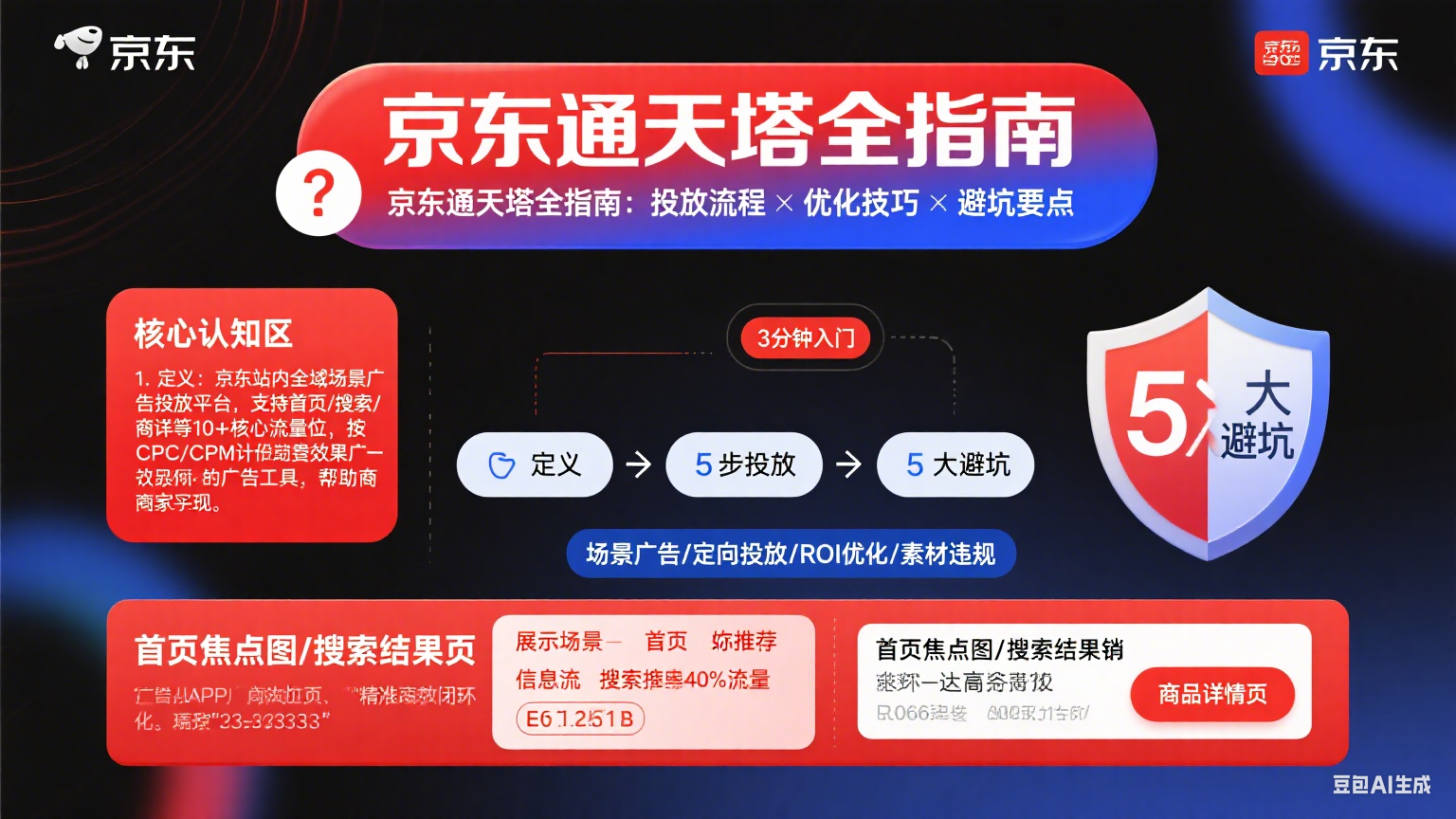 京东通天塔是什么?商家投放流程 + 优化技巧 + 避坑全指南