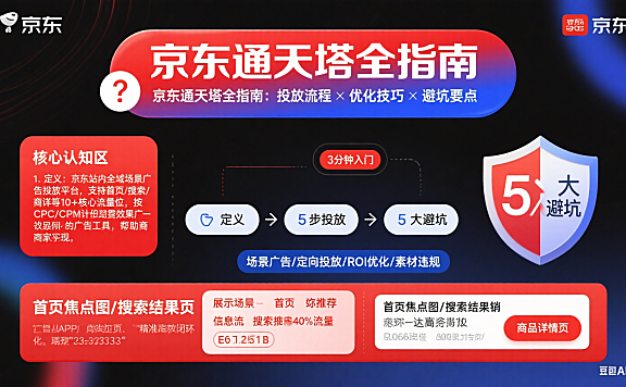 京东通天塔是什么？商家投放流程 + 优化技巧 + 避坑全指南