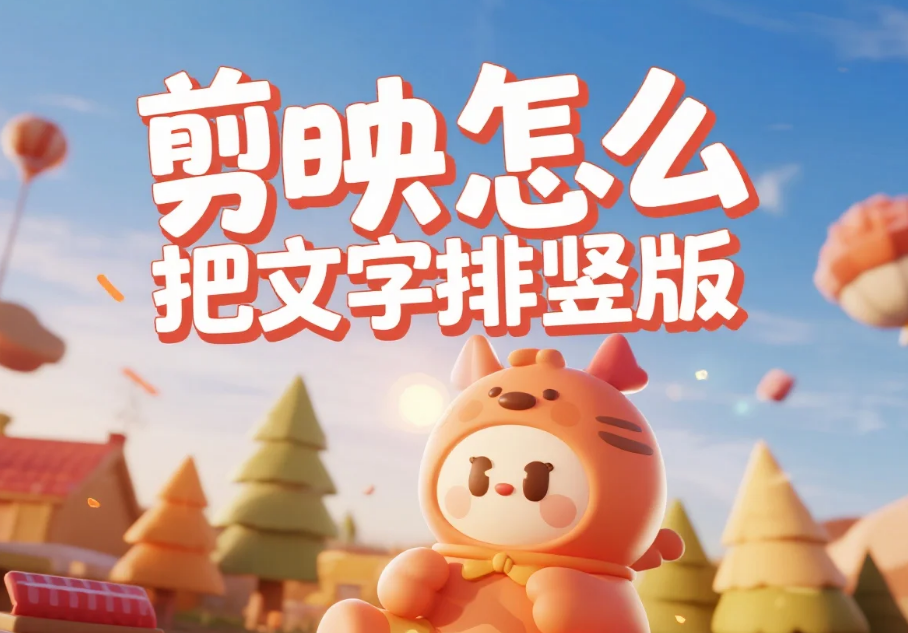 剪映怎么把文字排竖版?3 步精准竖排 + 4 个避坑技巧