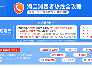 淘宝消费者热线怎么打？问题分类 + 沟通技巧 + 避坑指南