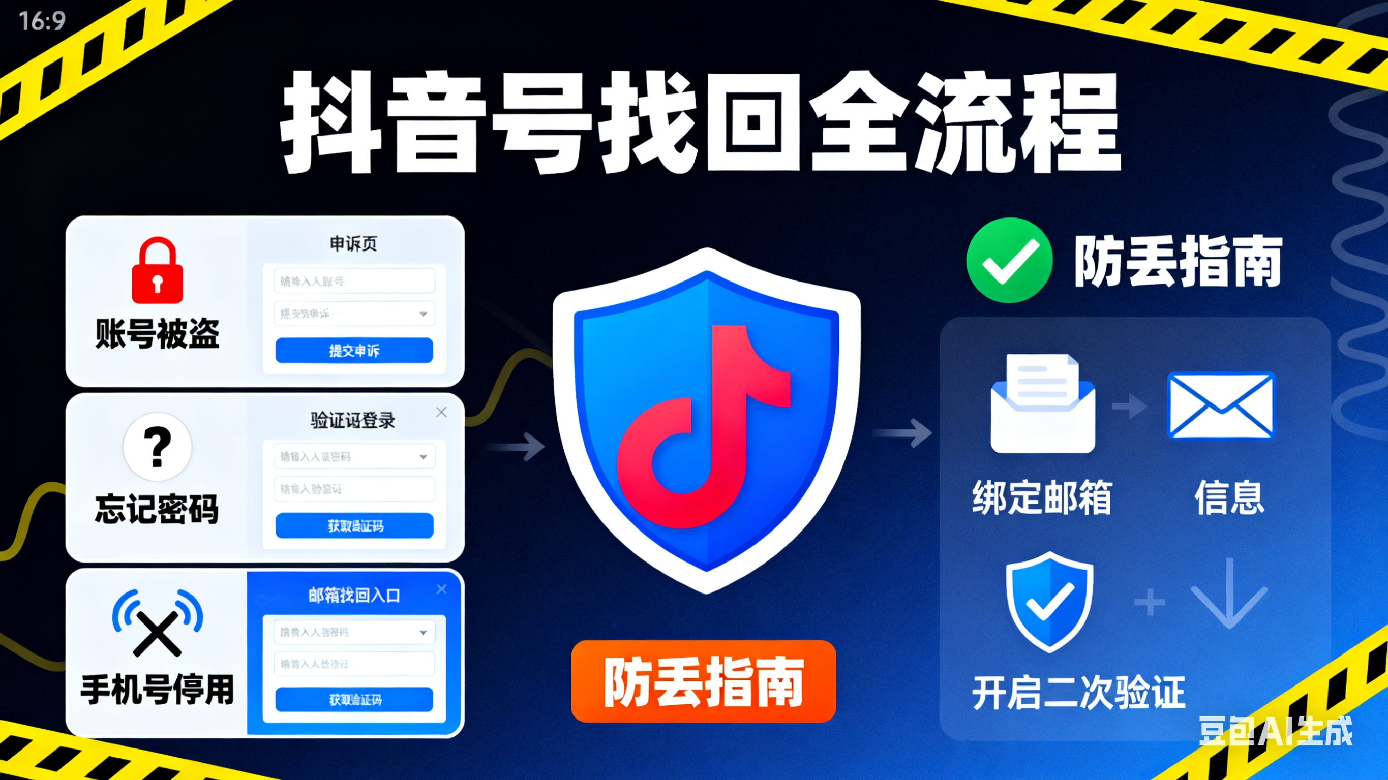 抖音号怎么找回?被盗 / 忘密码 / 手机号停用全流程,防丢指南附