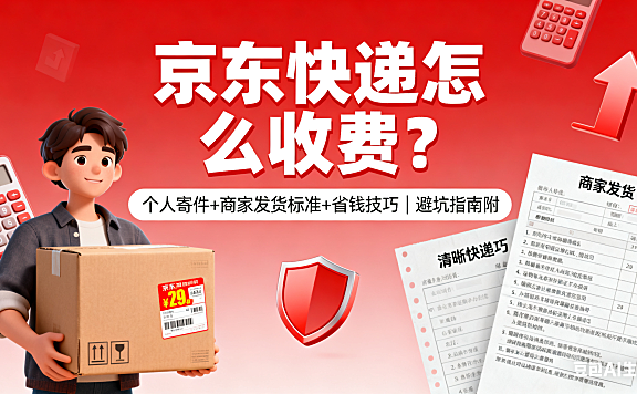 京东快递怎么收费？个人寄件 + 商家发货标准 + 省钱技巧，避坑指南附