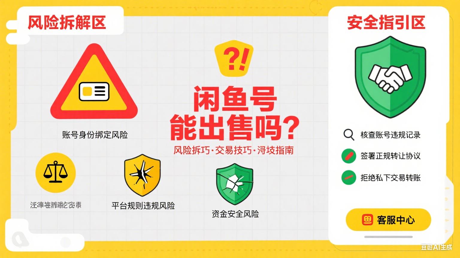 闲鱼号能出售吗?风险拆解 + 交易技巧 + 避坑全指南