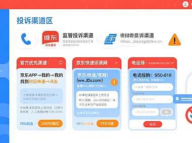 京东快递怎么投诉？分渠道流程 + 赔偿技巧 + 避坑指南，维权必看