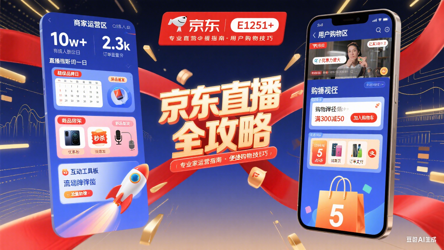 京东直播怎么玩?商家运营 + 用户购物全指南