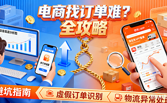 电商找订单难？商家获客 + 买家查单全攻略，避坑指南附