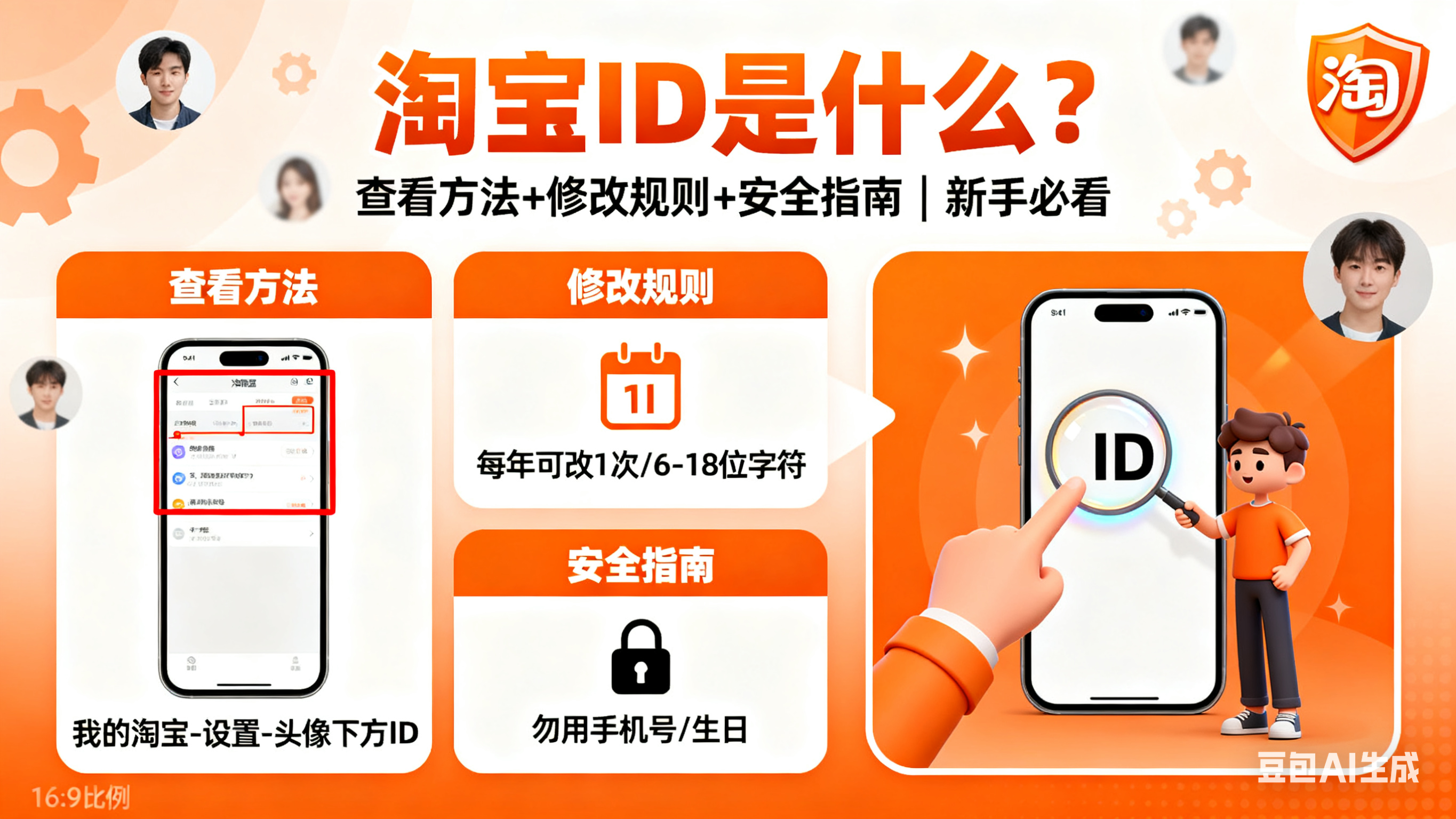 淘宝 ID 是什么?查看方法 + 修改规则 + 安全指南,新手必看
