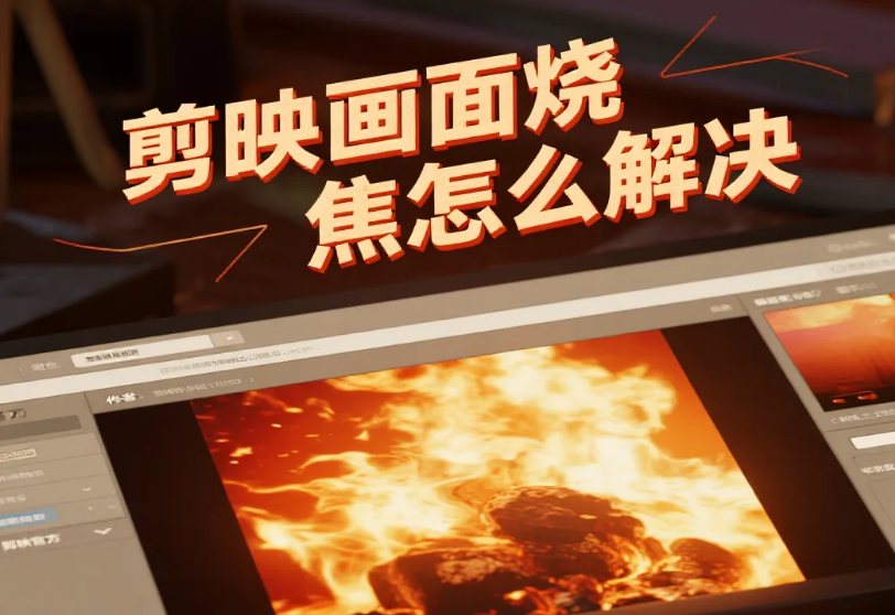 剪映画面烧焦怎么解决?3 步精准修复 + 4 个避坑技巧