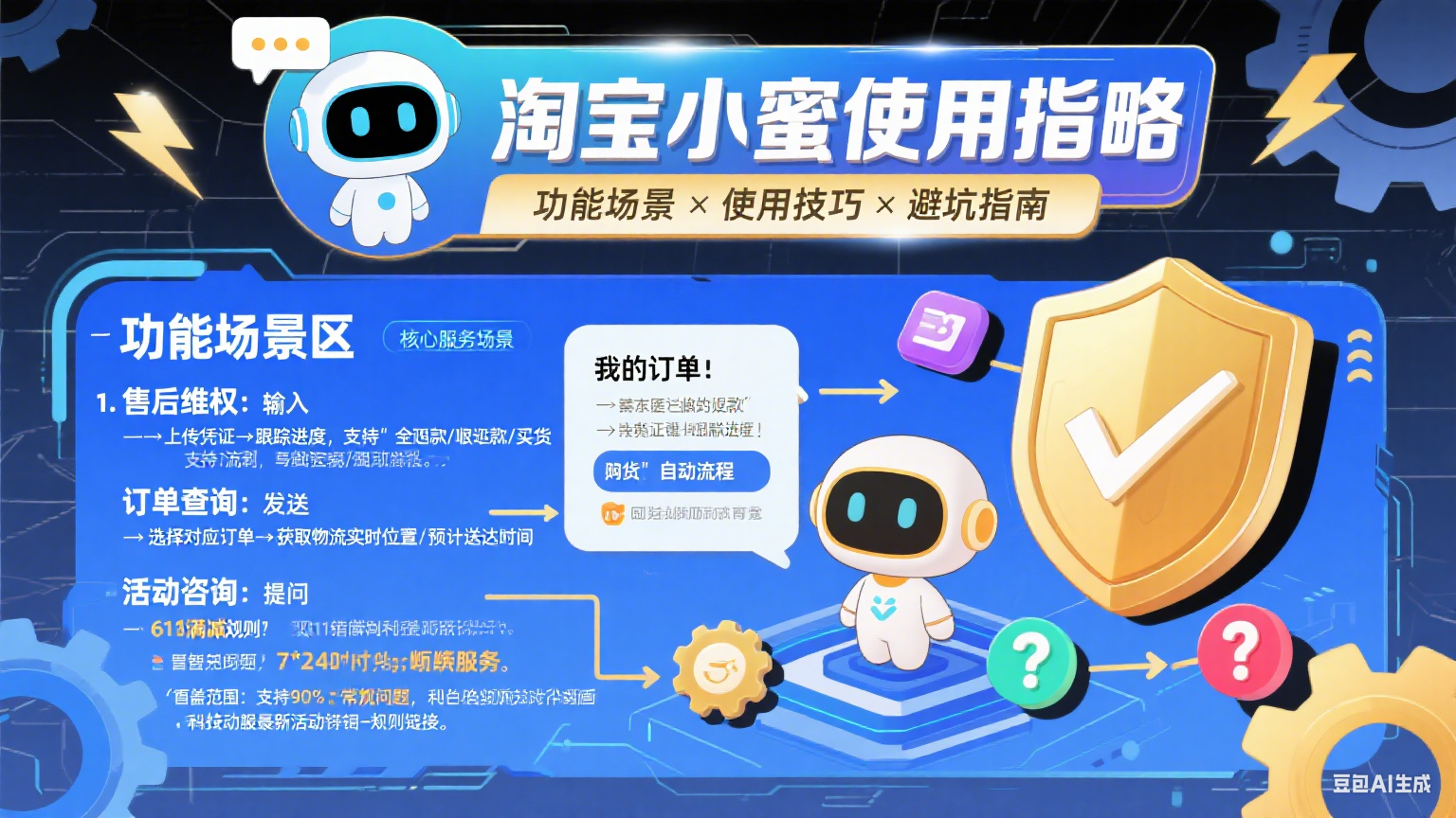 淘宝小蜜怎么用?功能场景 + 使用技巧 + 避坑全指南