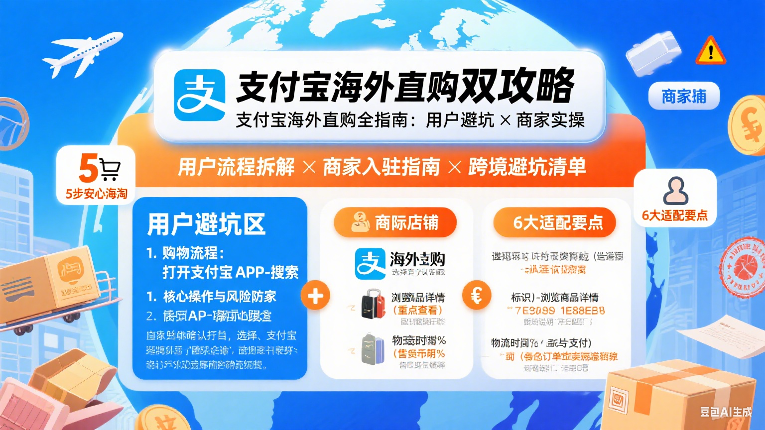 支付宝海外直购怎么用?用户避坑 + 商家适配实操指南