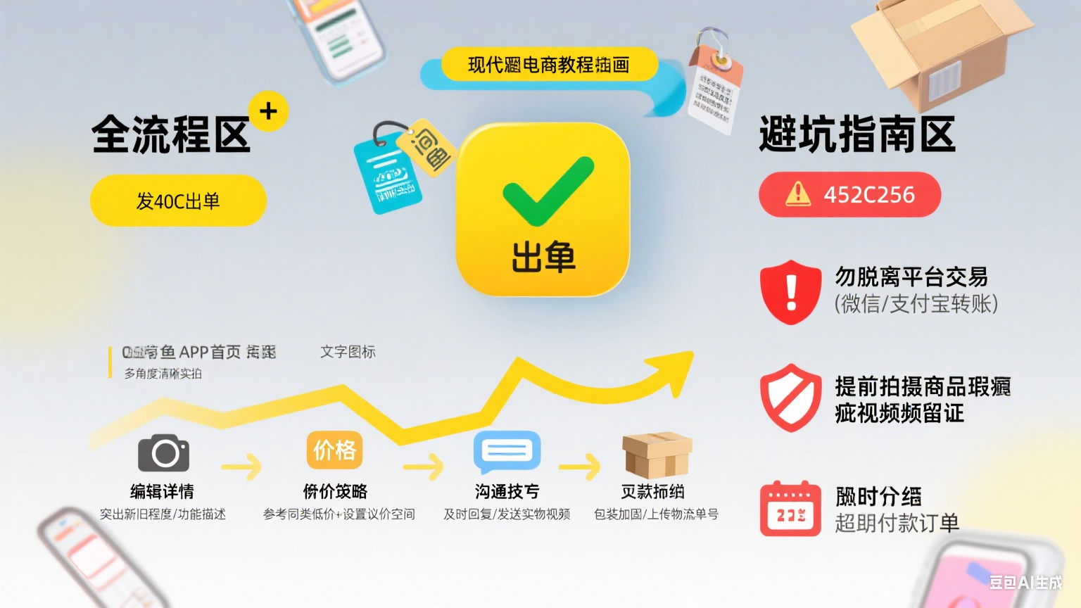 闲鱼怎么卖东西?从 0 到 1 出单的全流程避坑指南