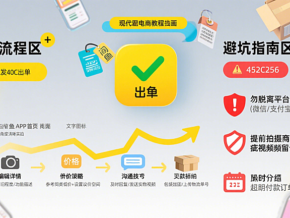 闲鱼怎么卖东西？从 0 到 1 出单的全流程避坑指南