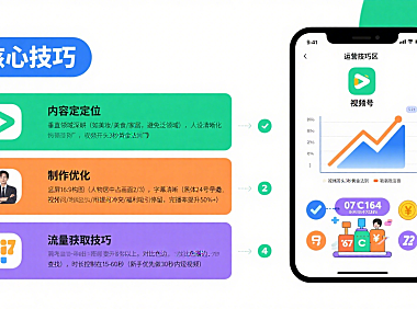 视频号粉丝怎么涨?从 0 到 1 运营技巧 + 变现指南,电商博主必看