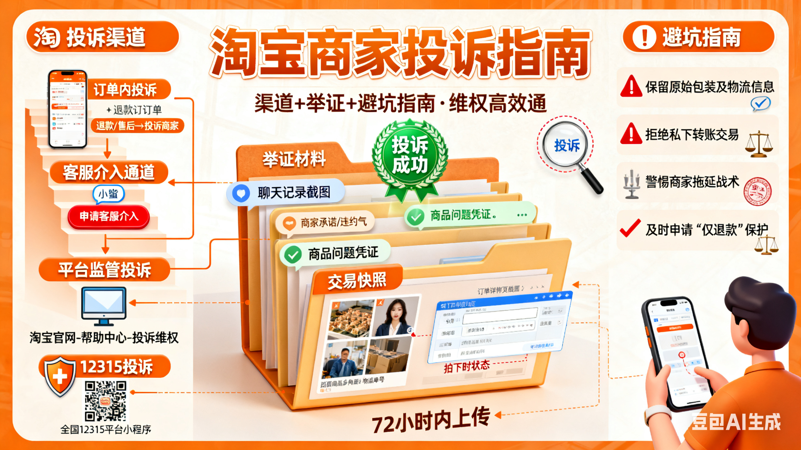如何投诉淘宝商家
