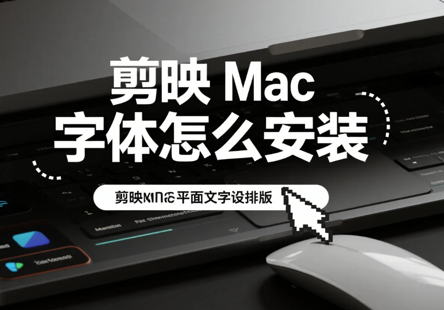 剪映Mac字体怎么安装?3步搞定+4个避坑技巧