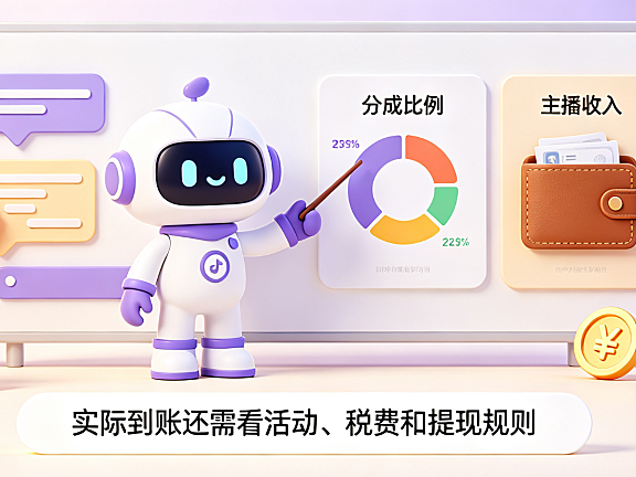 抖音礼物分成怎么算？个人 / 公会 / 企业号差异 + 提现指南，避坑要点附
