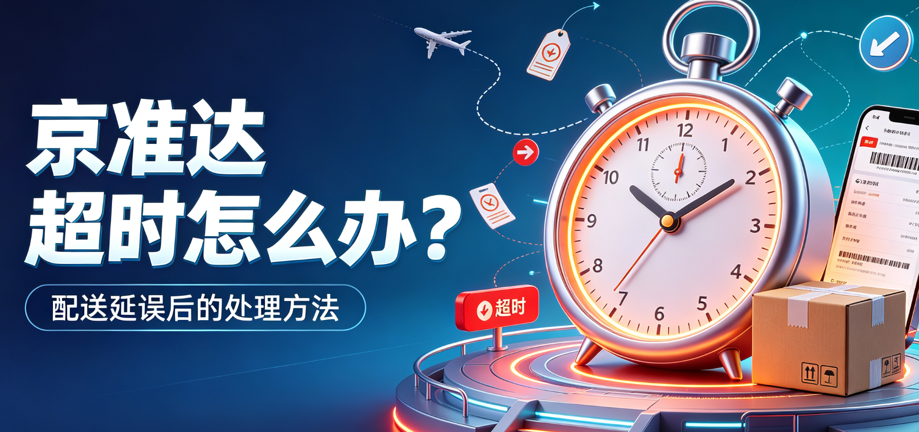 京准达超时怎么办
