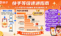 快手等级怎么看？入口 + 升级方法 + 权益解析，新手也能快速上手