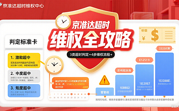京准达超时怎么办？判定标准 + 维权流程 + 赔偿规则全攻略