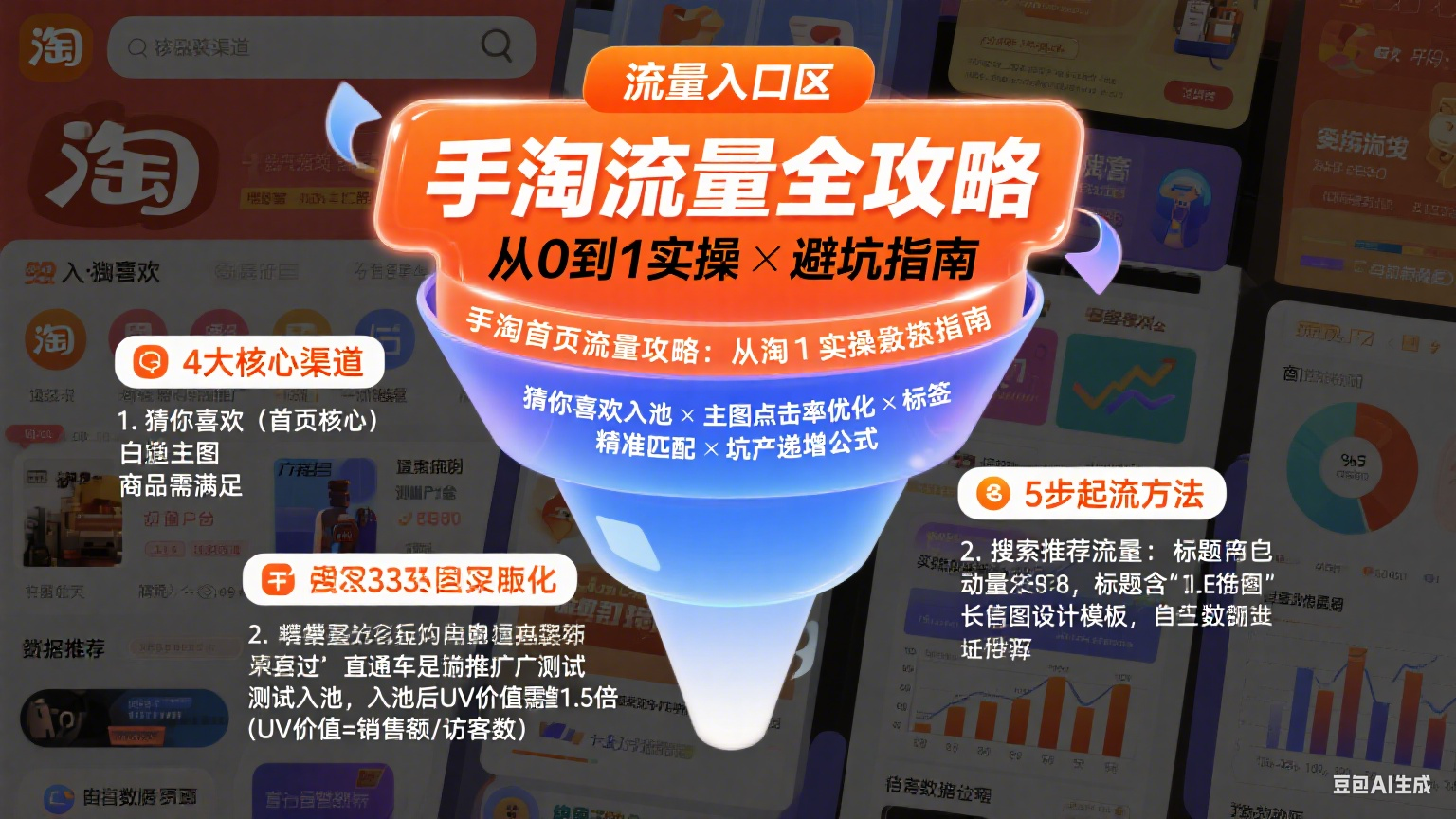 手淘首页流量怎么获取?从 0 到 1 实操方法 + 避坑指南