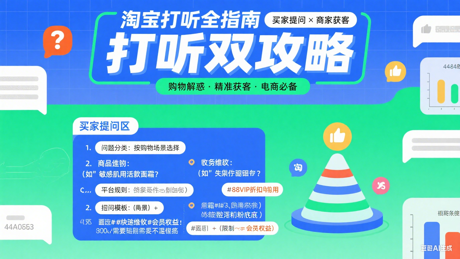 淘宝打听怎么用?提问解惑 + 商家获客全指南