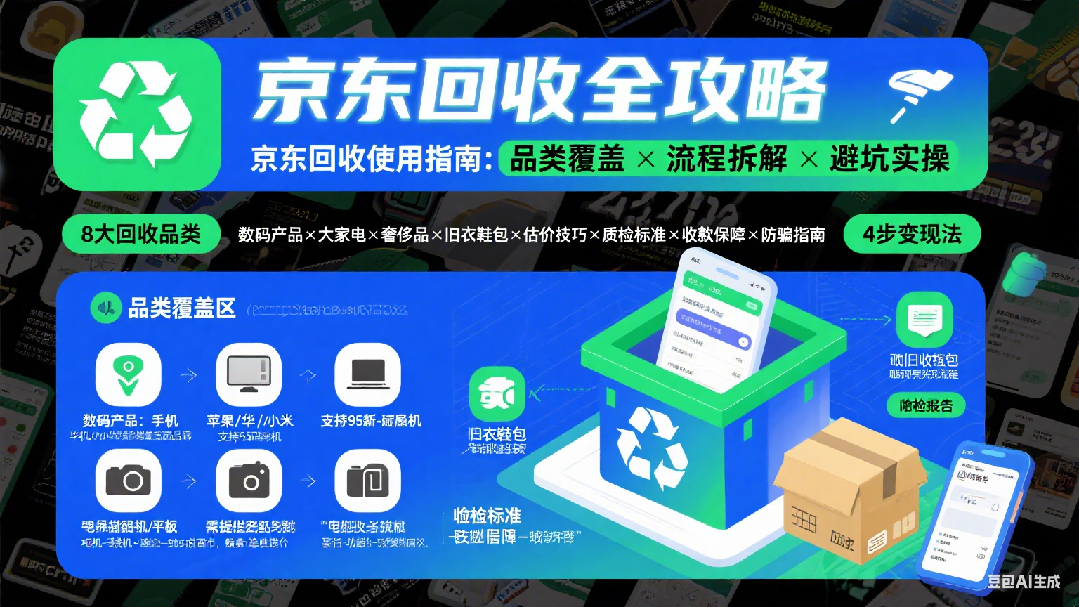 京东回收怎么用?品类覆盖 + 流程拆解 + 避坑实操指南