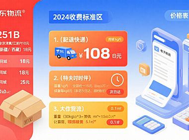 京东快递怎么收费？2024 最新标准 + 计费方式 + 避坑指南，寄件党必看