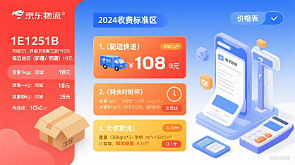 京东快递怎么收费?2024 最新标准 + 计费方式 + 避坑指南,寄件党必看