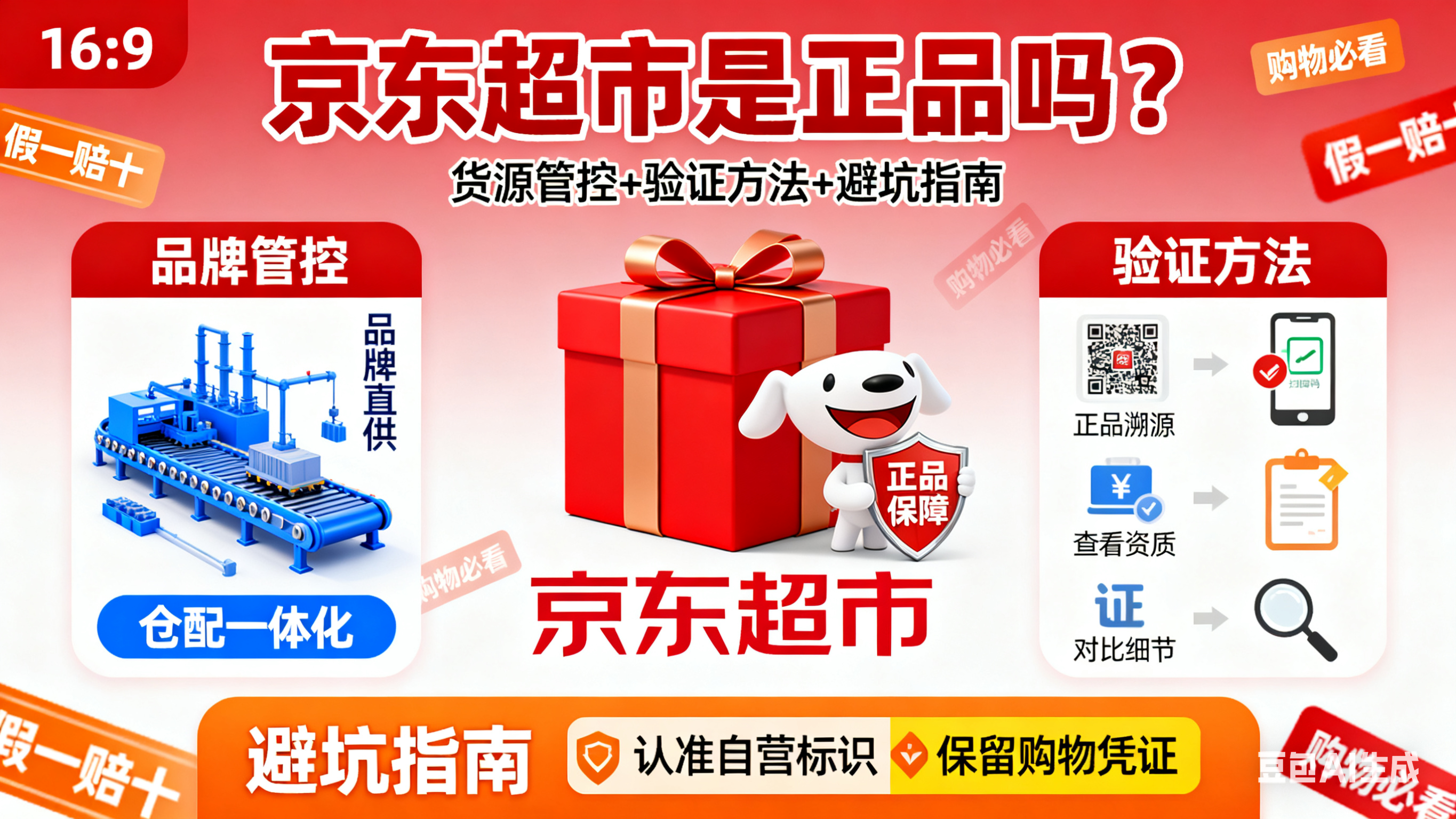 京东超市是正品吗?货源管控 + 验证方法 + 避坑指南,购物必看