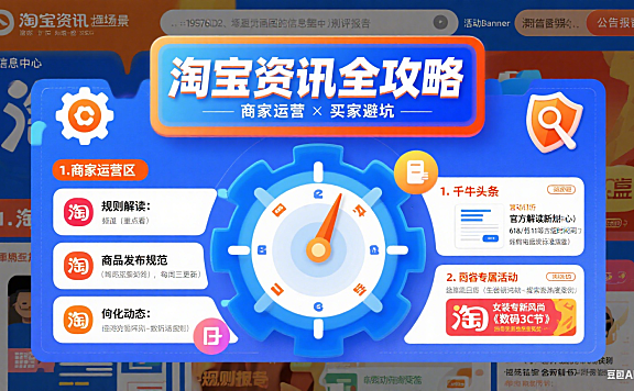 淘宝资讯怎么用?商家运营 + 买家避坑的全攻略
