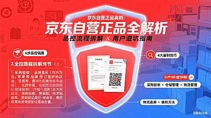 京东自营是正品吗？拆解品控流程 + 用户避坑指南
