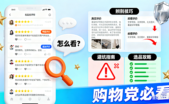 电商商品评价怎么看?辨别技巧 + 避坑指南 + 选品攻略,购物党必看