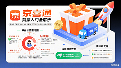 京喜通是什么？商家入驻 + 运营攻略 + 避坑要点全解析