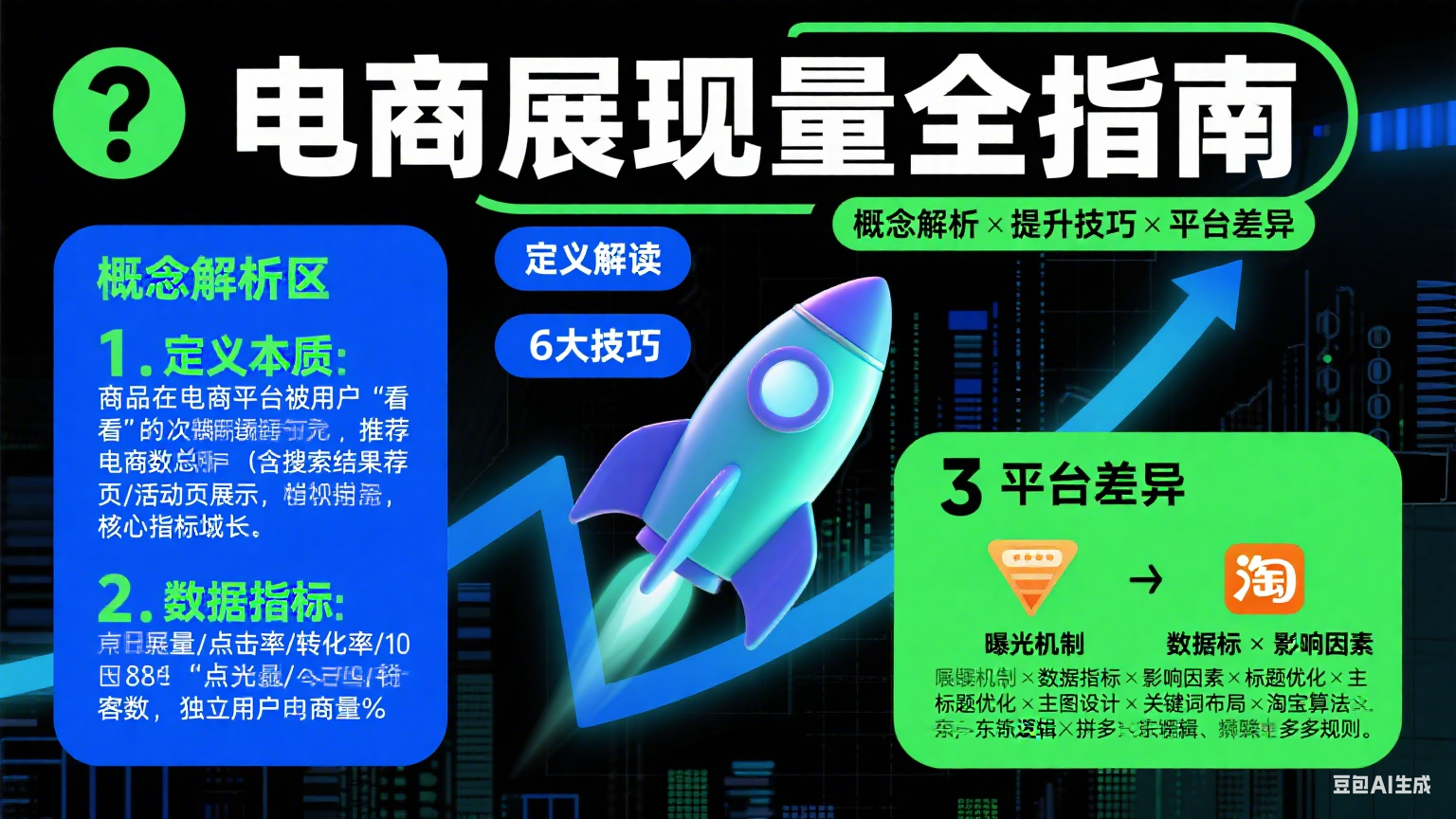 电商展现量是什么?提升技巧 + 平台差异 + 避坑全指南