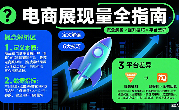 电商展现量是什么？提升技巧 + 平台差异 + 避坑全指南