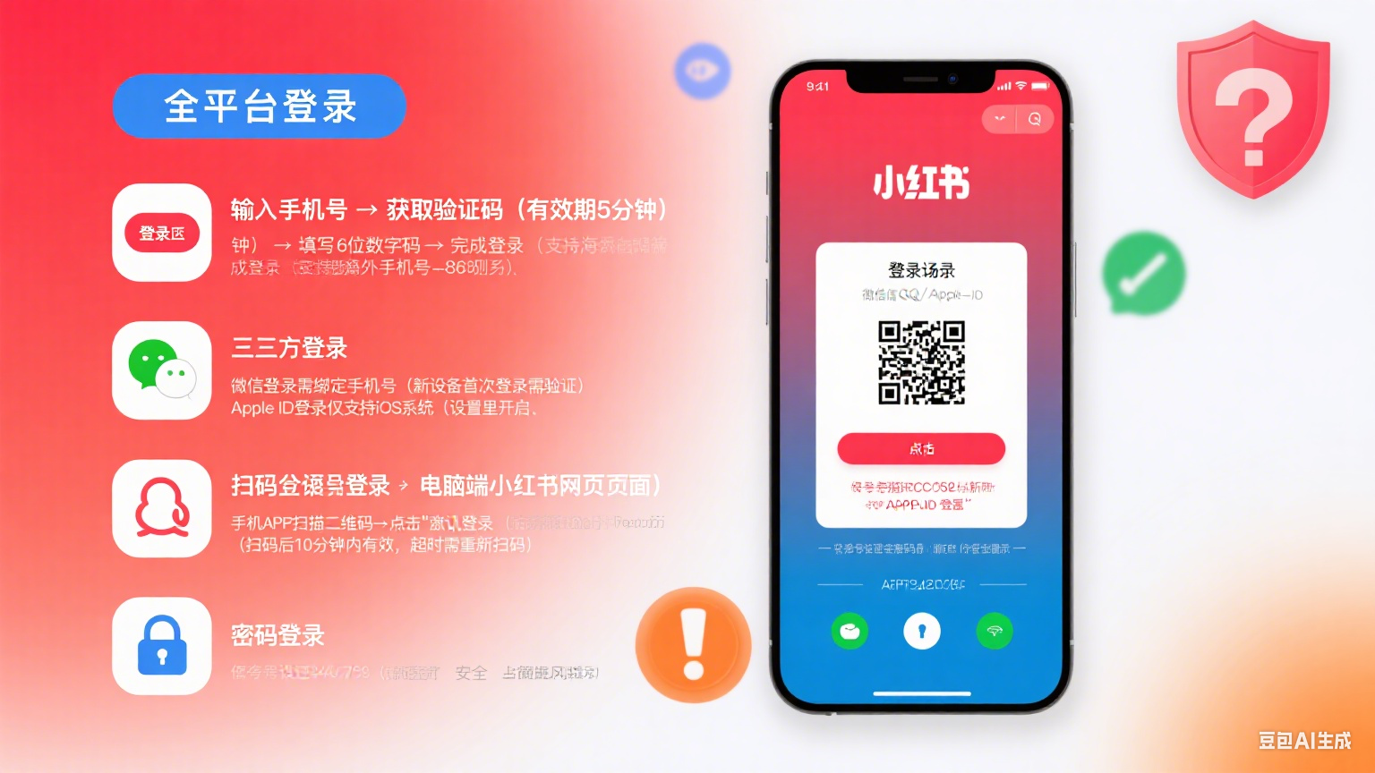 小红书登录