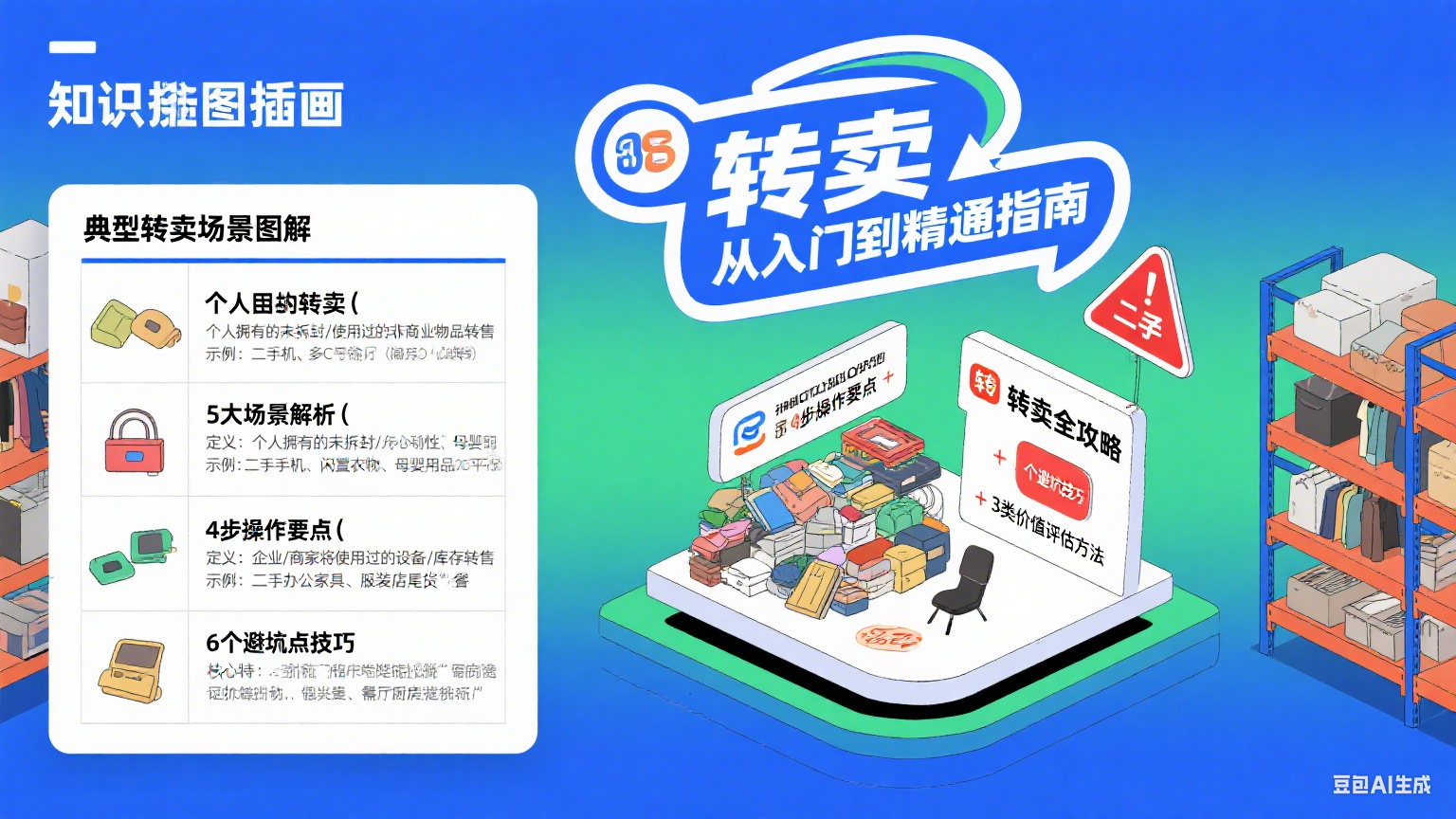 转卖是什么意思?分场景解析 + 操作要点 + 避坑全攻略