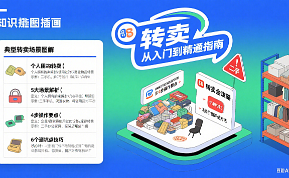 转卖是什么意思?分场景解析 + 操作要点 + 避坑全攻略
