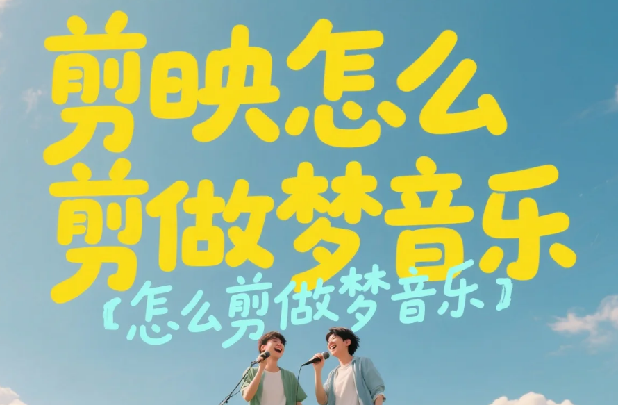 剪映怎么剪做梦音乐?3 步出沉浸感 + 4 个避坑技巧
