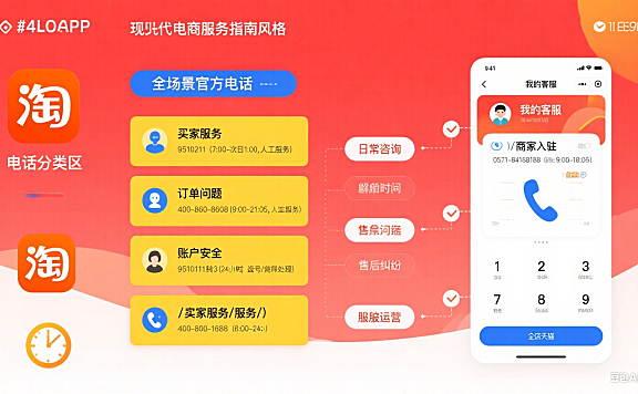 一文搞懂！淘宝官方电话全汇总，解决问题超高效