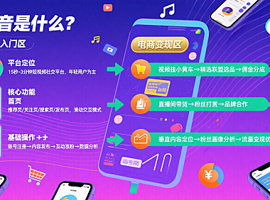 抖音是什么？新手入门 + 电商变现全指南