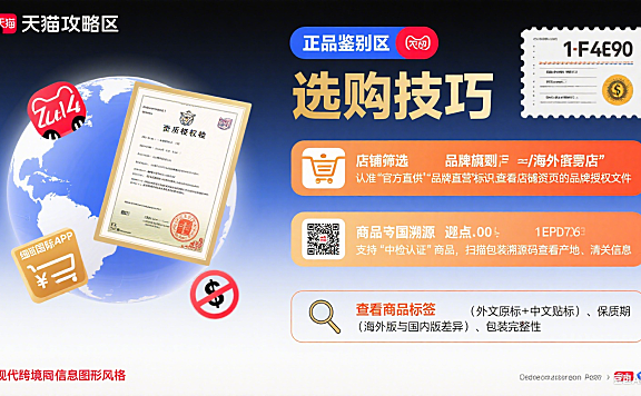 天猫国际海外旗舰店怎么选?正品鉴别 + 购物攻略 + 避坑指南,海淘党必看