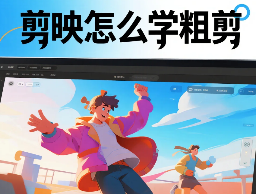 剪映怎么学粗剪?3 步快速理框架 + 4 个避坑技巧