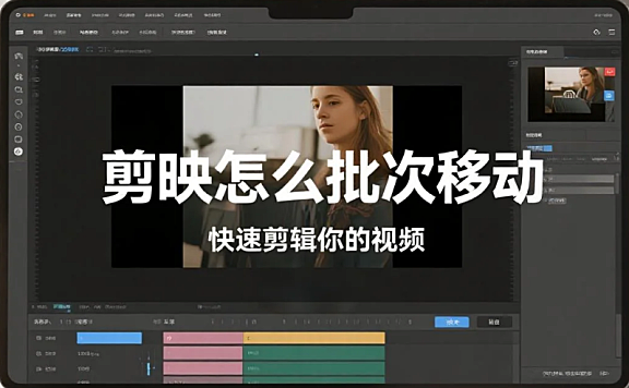 剪映怎么批次移动?3 步精准批量挪 + 4 个避坑技巧