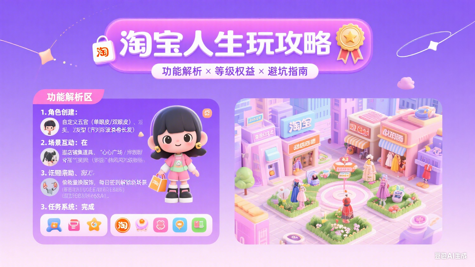 淘宝人生怎么玩?功能解析 + 等级权益 + 避坑全指南