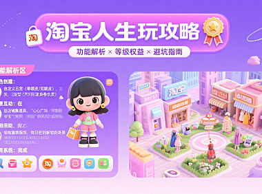 淘宝人生怎么玩？功能解析 + 等级权益 + 避坑全指南